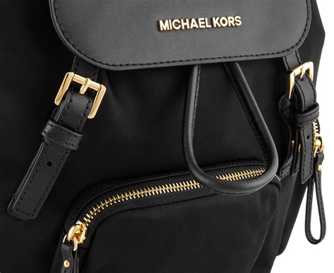 michael kors abbey large cargo backpack black|Abbey Large Two.